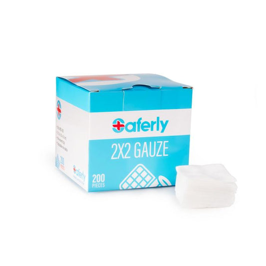 Saferly 2” x 2” Gauze — Box of 200 - Ultimate Beauty