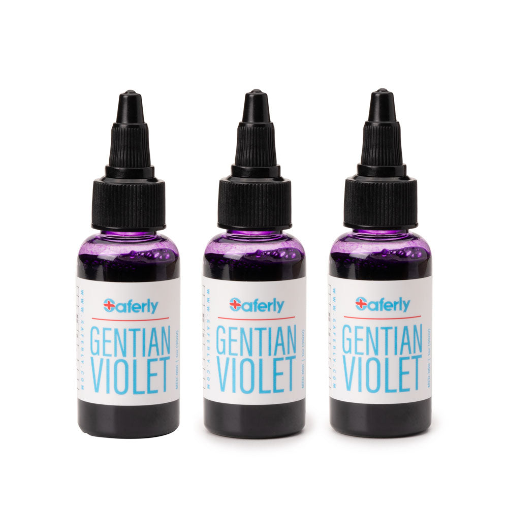 Saferly Gentian Violet — 1/2oz Bottle - Ultimate Beauty