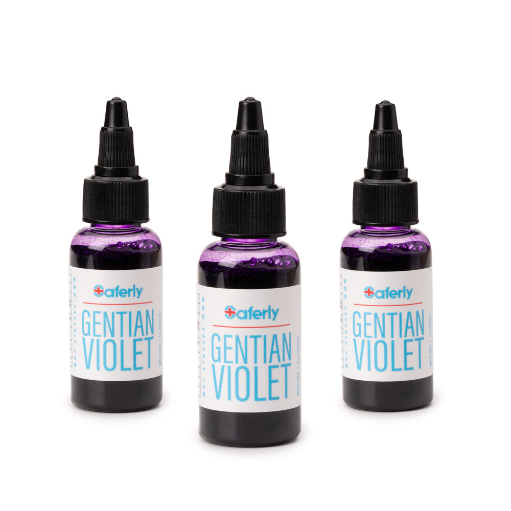 Saferly Gentian Violet — 1/2oz Bottle - Ultimate Beauty