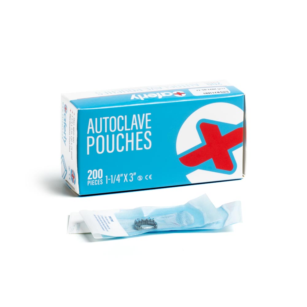 Pick Your Size of 200 Saferly Sterilization Autoclave Pouches - Ultimate Beauty