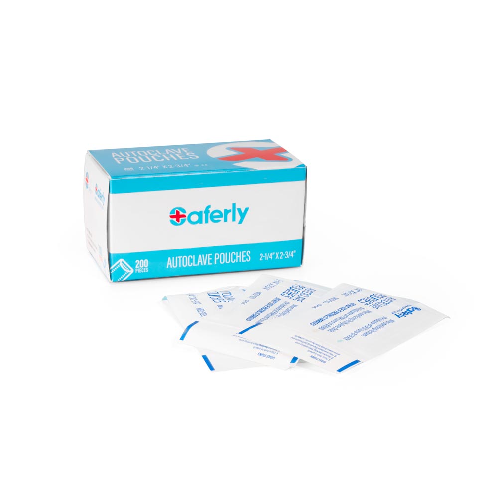 Pick Your Size of 200 Saferly Sterilization Autoclave Pouches - Ultimate Beauty
