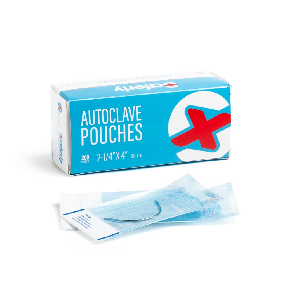 Pick Your Size of 200 Saferly Sterilization Autoclave Pouches - Ultimate Beauty