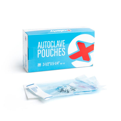 Pick Your Size of 200 Saferly Sterilization Autoclave Pouches - Ultimate Beauty
