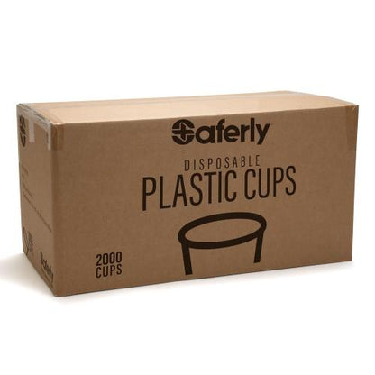 5oz Disposable Plastic Cups – Price Per Case of 2000 Cups