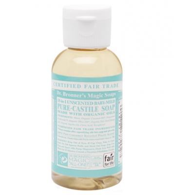 Dr. Bronner's Magic Soaps Unscented Baby-Mild 3.4oz - 1