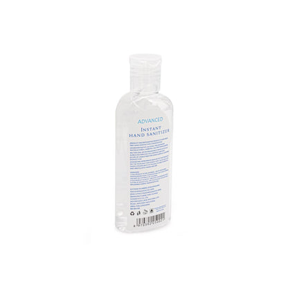 Advanced Instant Hand Sanitizer — 3.3oz Bottle (bottle back)
