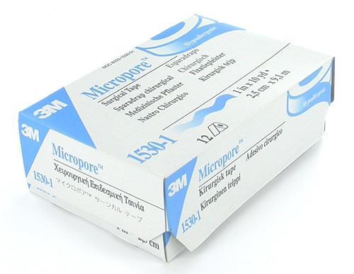 1"-Wide Roll of 3M Micropore Surgical Paper Tape