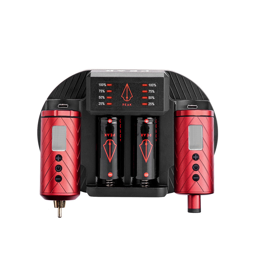 Peak Charging Dock + Forge Reloadable Battery Packs Bundle - Ultimate Beauty