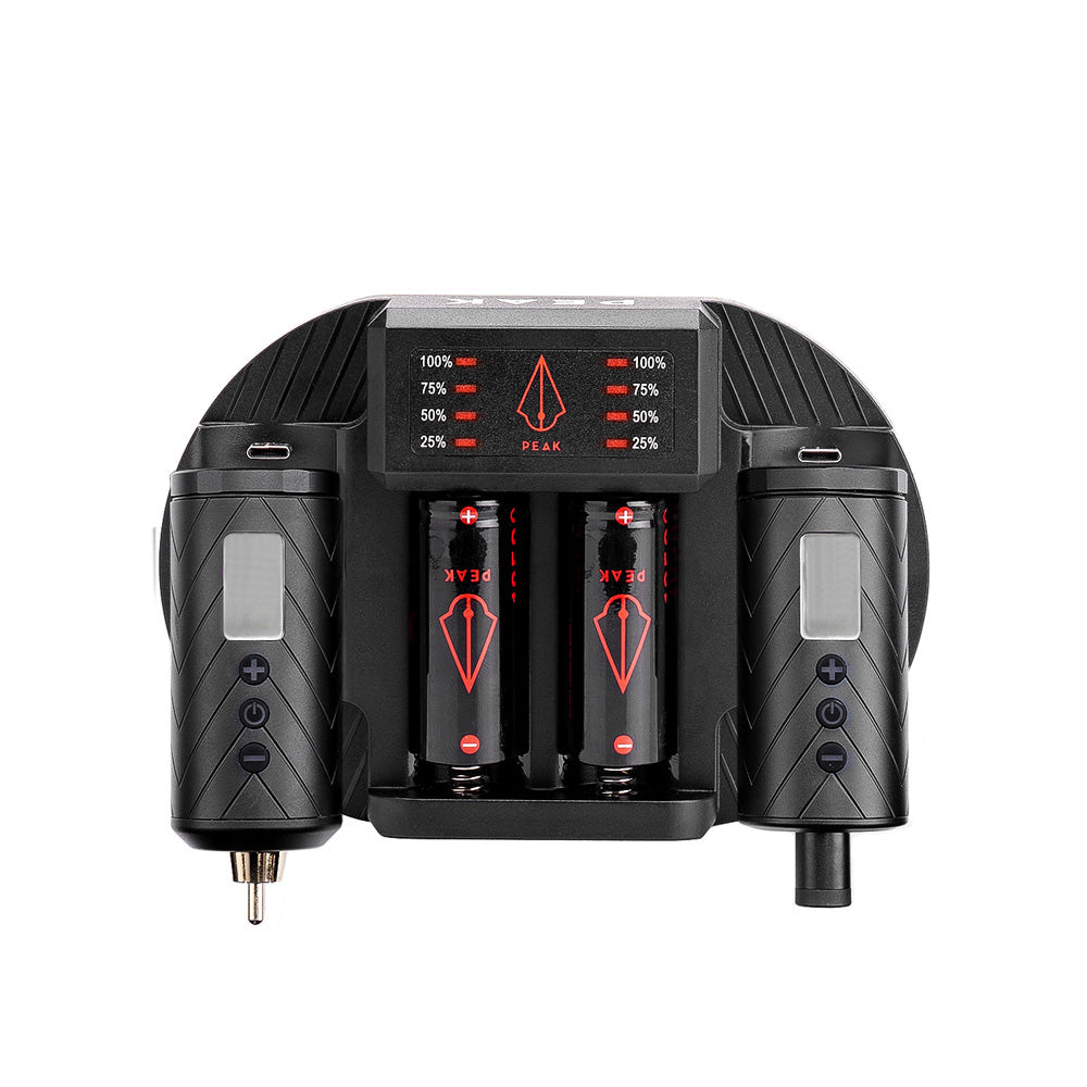 Peak Charging Dock + Forge Reloadable Battery Packs Bundle - Ultimate Beauty