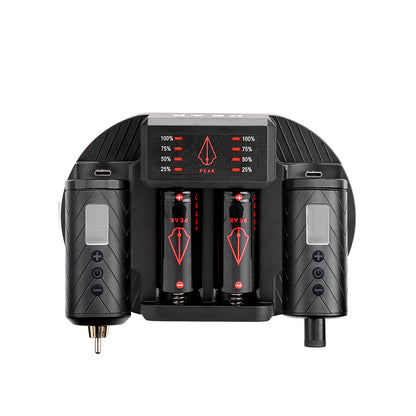 Peak Charging Dock + Forge Reloadable Battery Packs Bundle - Ultimate Beauty