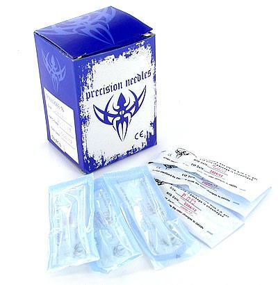 Cosmetic Tattoo Disposable Tips Round Prong Set 1 — Box of 50 - Ultimate Beauty