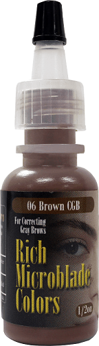 Rich Microblade Colors — 1/4oz Bottle — Permanent Makeup Pigment — Pick Your Color - Ultimate Beauty