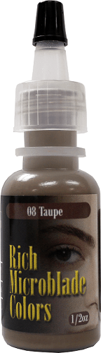 Rich Microblade Colors — 1/4oz Bottle — Permanent Makeup Pigment — Pick Your Color - Ultimate Beauty