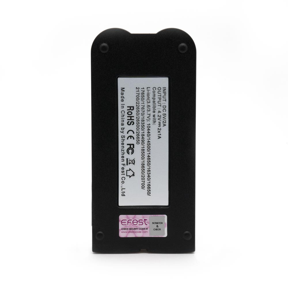 Efest Slim K2 USB Battery Charger - Ultimate Beauty
